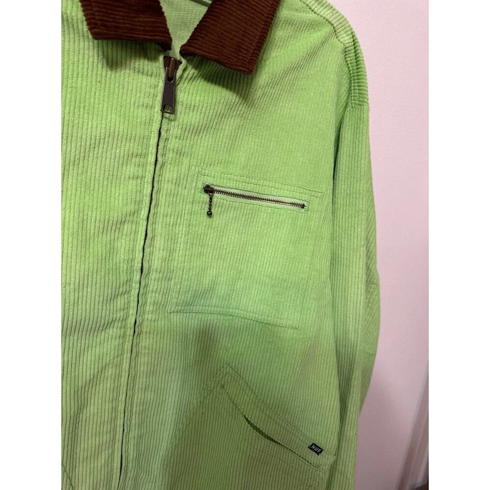 HUF Corduroy Zip-Up Jacket M nwot